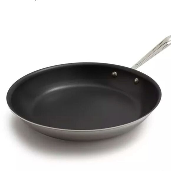 All-Clad D3 Stainless Steel Non-Stick 12" Fry Pan - Picture 2 of 9